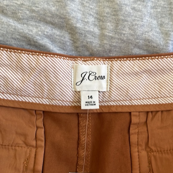 NWT J.crew chino shorts sz 14 - Picture 3 of 6